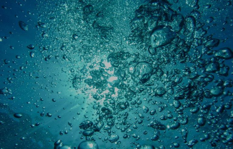 terapia marina burbujas agua